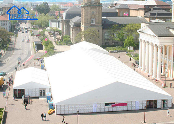 Tenda exterior personalizada para grandes eventos com paredes resistente ao fogo resistente aos raios UV