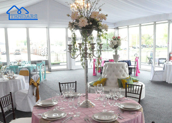 Tipos de tendas para o exterior de qualidade avançada com janelas de PVC para eventos