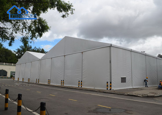 Tenda de armazenagem de armazenamento de estrutura de alumínio para oficina industrial Tenda de armazenamento comercial Empresas de fabricação