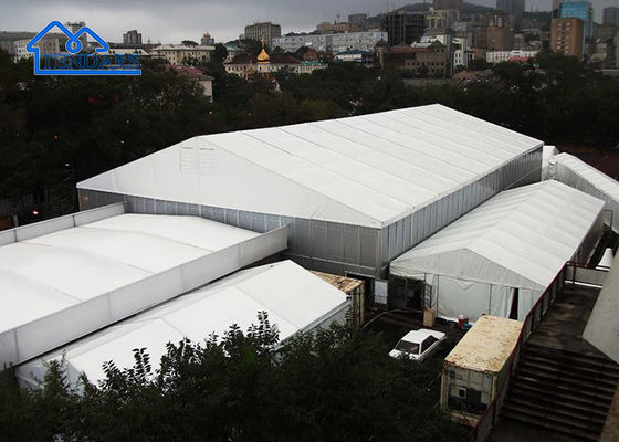 Abrigos móveis personalizados das barracas do armazenamento provisório para estruturas permanentes da barraca do certificado exterior do CE