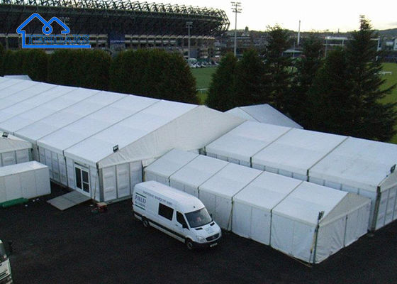 Tenda de armazenamento comercial de inverno, à prova d'água, de cor branca