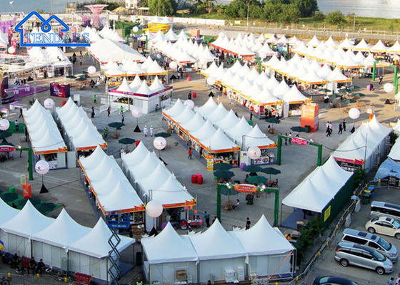 Pagoda de alumínio Canopy Quadro de tenda para eventos comerciais Grande show de promoção de casamento etc.