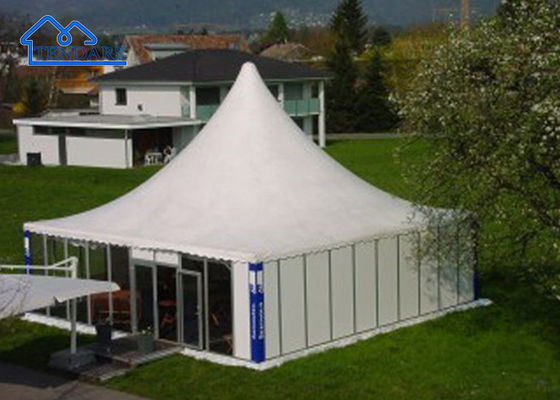 Resistente a UV / Impermeável / Retardante de Chama / Pirâmide Pagoda Móvel Tenda Para Casamentos / Eventos ao Ar Livre