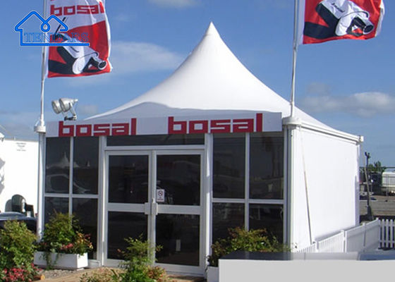 UV-Resistente/Fireproof/Waterproof Custom New PVC Alumínio Quadro Marquee Glass Marquee Tent