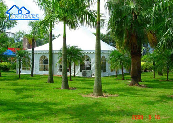 Mais recente Tenda de Festa de Pagoda Alumínio Impermeável Tenda de Exposição Comercial de Tamanho e Cor