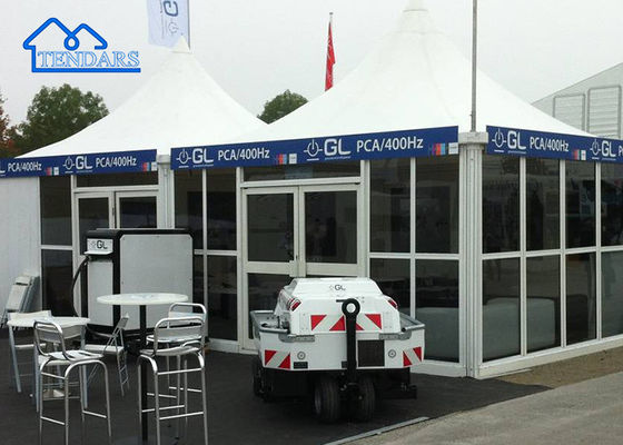 Tenda de Pagoda de Alumínio Resistente a Lágrimas para Eventos Tenda de Festa de Casamento