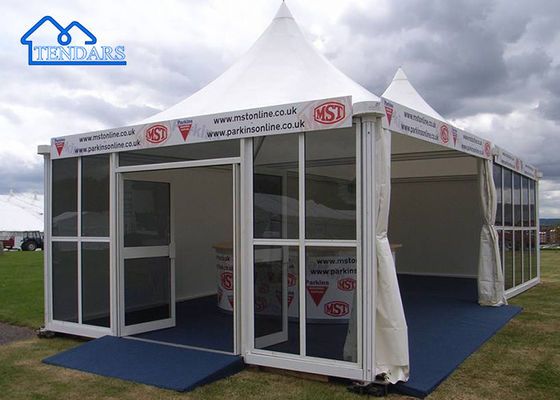 Resistente a UV/Fireproof/Waterproof Custom Novo Quadro de Alumínio em PVC Marquee Pagoda Canopy Tent