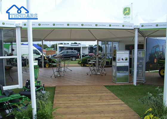 Venda de alta qualidade, branca, transparente ou de outra cor Tenda de Pvc personalizada Pagoda Marquee com parede de vidro