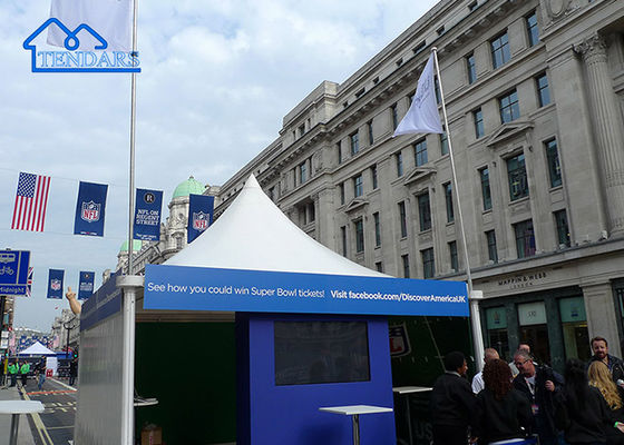 Tenda de Pagoda de Canopy Transparente Branco Cinza Personalizada Para Festa de Eventos ao Ar Livre