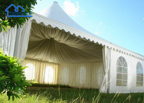 Tenda de Pagoda de Alumínio Branco