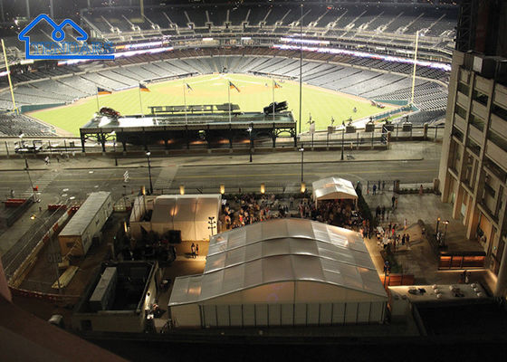 Outdoor Customized Alunimun Sports Hospitality Suite Lounge Event Tent