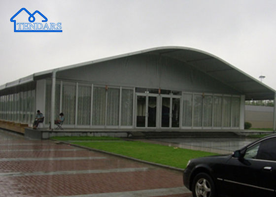 Aerodinâmica 10x10m Arcum Tent 6061/T6 Frame de Alumínio Dupla camada superior para festas de jardim