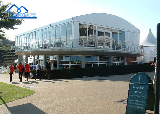 Suíte de Desporto Hospitalidade de Alumínio Sala de estar de dois andares Arco Tenda Impermeável Tenda Preço