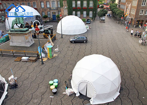 Viagens ao ar livre caminhadas tenda redonda de cúpula luxo com isolamento térmico tenda de cúpula espacial