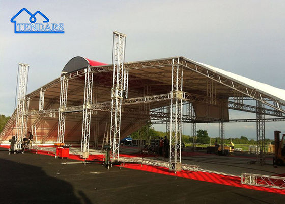 Econômico, Carregamento Leve, Peso de Truss Eventos, Eventos Truss Roof Stage e Truss System Lights For Sale
