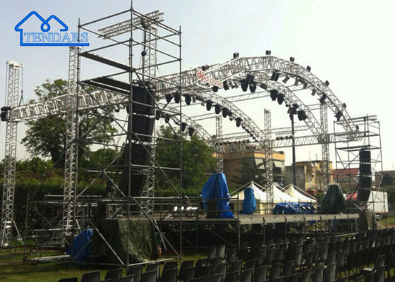 Fornecer Alumínio Alloy Eventos Estrutura Truss de palco Montar Truss de palco Truss de alumínio