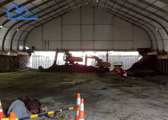 Tendas curvas de eventos de alumínio para exposição comercial, armazenamento temporário, toldo, etc.