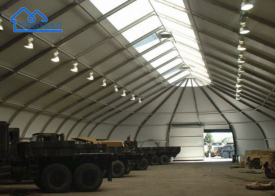 1000 Capacidade Grande Tenda de Estrutura Curva Clear Span Para Sala de Esportes, Hangar, Evento de Casamento, Marquete, etc.