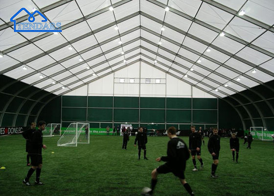 Forma eficiente 12x12m Tenda curva 6061/T6 Quadro de alumínio 850g/m2 Tecido para celebrações elegantes
