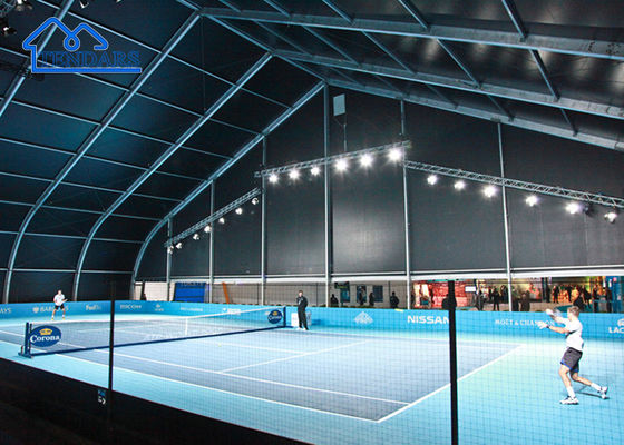 Tendas impermeáveis curvas Tendas de campo de ténis Para esportes de festa ao ar livre Marquee de alta qualidade