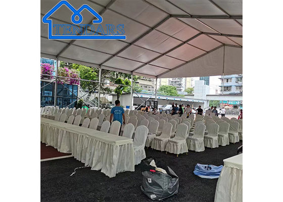 Moda 5m Bay Distância Casamento Marquee Tenda Modernos Grandes Exposições Comerciais ao Ar livre Evento do Quintal