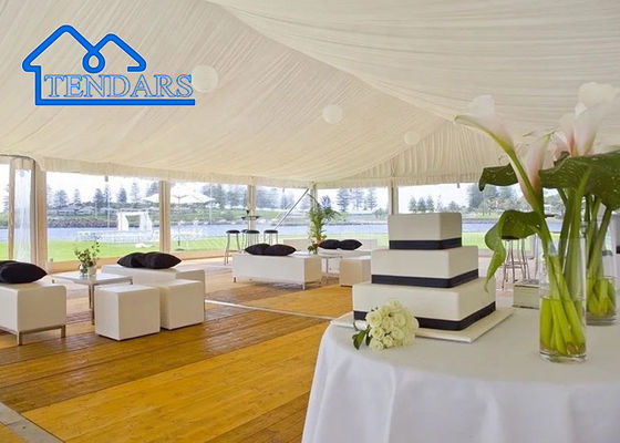 Tenda de casamento de alta capacidade Multipurpose Grande Exposição comercial ao ar livre Partida Canopy de evento de estilo alemão