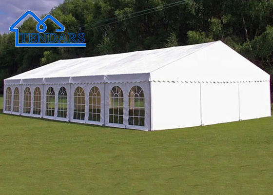 Tenda de festa impermeável de luxo personalizada para recepção de casamento