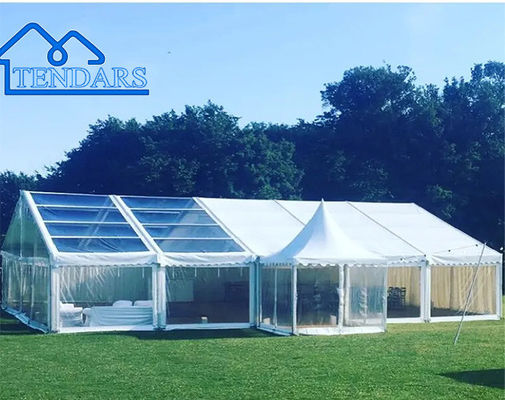 Projeto modular expansível do dossel do abrigo exterior do evento da barraca infinita do famoso do casamento da extensão
