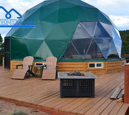 Quadro de Alumínio de Ligação Jardim Igloo Hotel Geodésico Casulo de Vidro Tendas Glamping