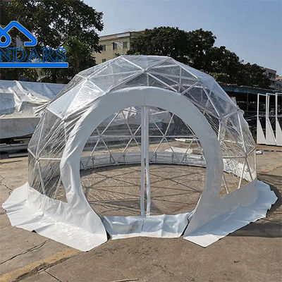 Outdoor Luxury Transparente Iglu Roof Glamping PVC Geodésico Dome Hotel Tent