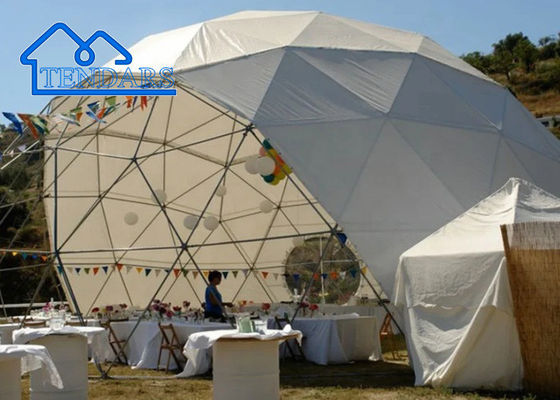 Outdoor Diy Geo Dancing Commercial Dome Tent Flame Redartant UV resistente à água