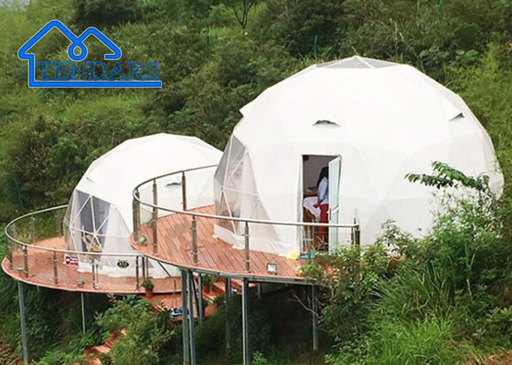 Venda Quente Moda Custom Transparente Luxo Tenda Geodésica Cúpula Tenda Glamping Safari Tendas