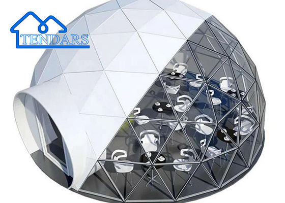 Glamping Hotel Geodésico Cúpula Tent para Camping House Resort