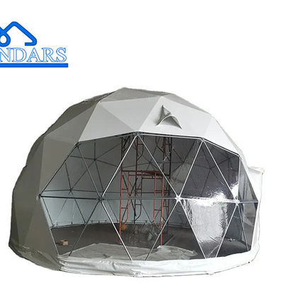 Cúpula Geodésica Comercial Personalizada Área Limpa Impermeável Festa de Casamento Prefabricada Tenda de Cúpula Grande Para Eventos