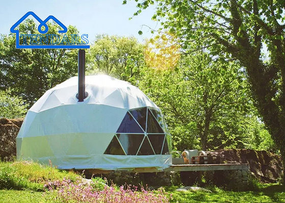 Pode custom igloo luxo exterior PVC Dome Hotel Casa geodésico Domes Glamping tenda para venda