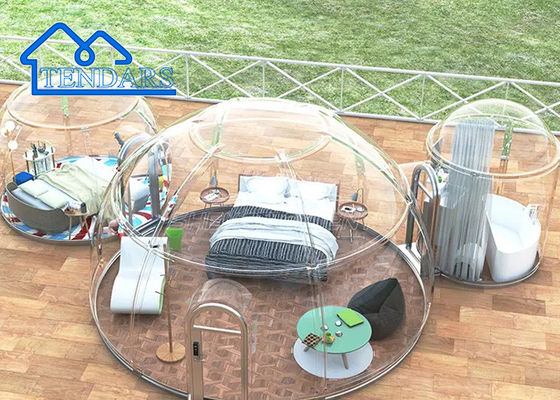 Dimensão personalizada resistente a UV impermeável e ignífugo Luxury Glamping Hotel Tent para venda