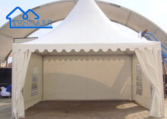 Tenda Pagoda ao ar livre com parede de vidro para festa de casamento, promoções de produtos, outros eventos comerciais