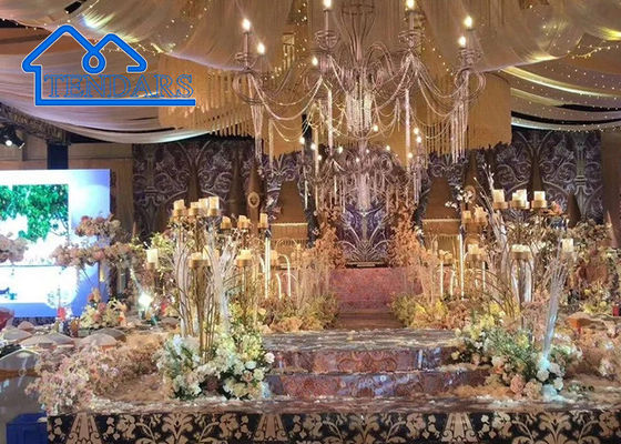 Tecido revestido com PVC Tecido grande transparente Tenda de festa de marquete para fora Tendas de festa usadas para venda perto de mim