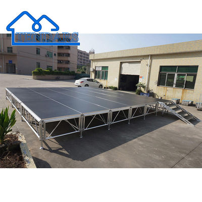Fácil de instalar Plataforma de palco personalizada Truss de aço plano, Truss de alumínio de palco