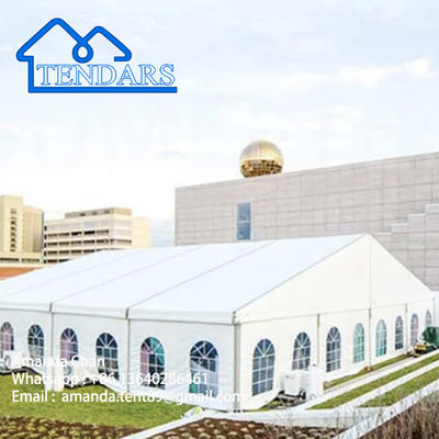 Eventos de tendas de exposição de alumínio branco de PVC