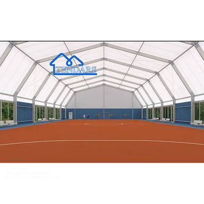 Custom Big Mobile Polygon Arqued PVC Indoor Badminton Salão de Esportes Tendas Ang So On
