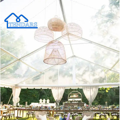 Tenda de festas limpa Tenda de casamento Para festa Evento Feira de negócios Tenda ao ar livre durável Compra online