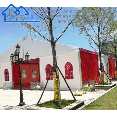 Outdoor Branco Customized Alumínio Casamento grandes tendas de lona Marquee tenda
