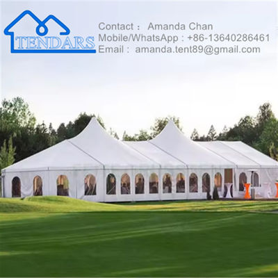 Forte grande branco ou transparente ou de fabricação personalizada branco Marquee festa de casamento tenda para venda
