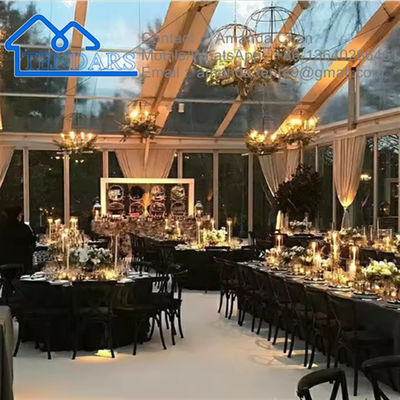 Impermeável / resistente ao fogo / resistente à chama Alumínio transparente Festa de casamento Canopy Marquee Tent Eventos Marquee Tent
