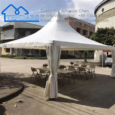 Outdoor PVC Cover Canopy Alumínio Exposição Pagoda Tendas Para festa de casamento, Trade Show e assim por diante
