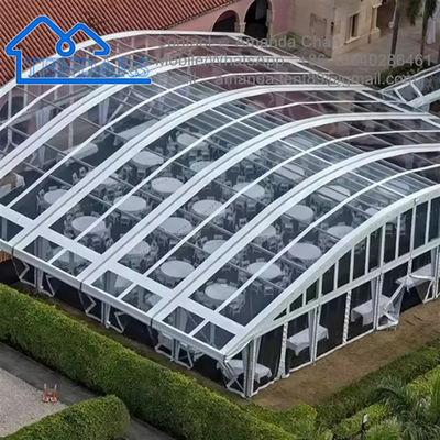Barraca transparente personalizada fora da festa de casamento do casamento novo para a barraca do famoso do evento