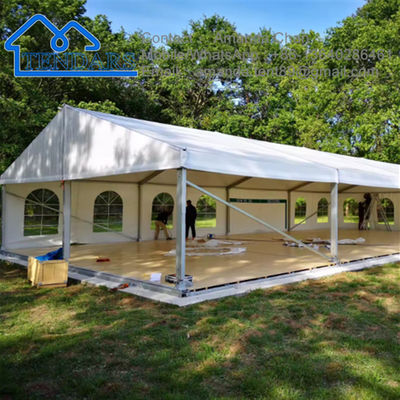 Estrutura de alumínio personalizada Retardante de incêndio Armazém de armazenamento grandes tendas evento tenda de marcação