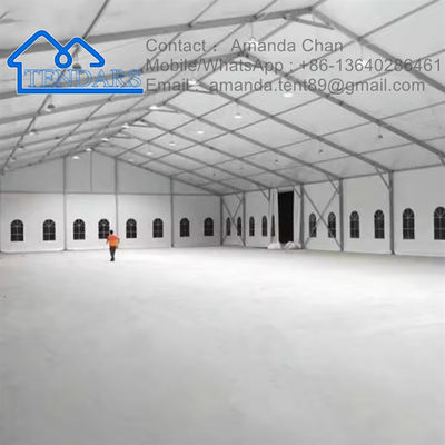 Outdoor Heavy Duty Dimensões personalizadas Alumínio Impermeável PVC Canopy Marquee Tenda Para Armazenamento