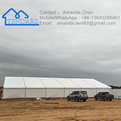 Tendas de estrutura industrial resistentes aos raios UV ao ar livre Tenda de armazenamento de alumínio de grande porte para venda